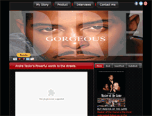Tablet Screenshot of gorgeousdre.com